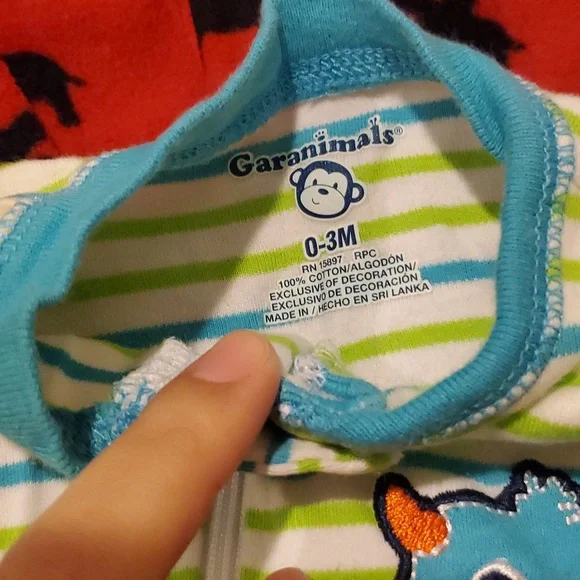 Set of 10 0-3 months baby onesies bundle - Picture 3 of 5